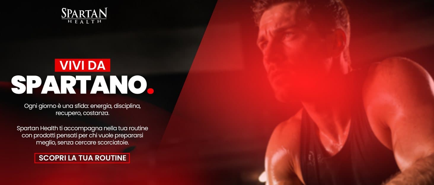 Brand Story with the message Vivi da Spartano
